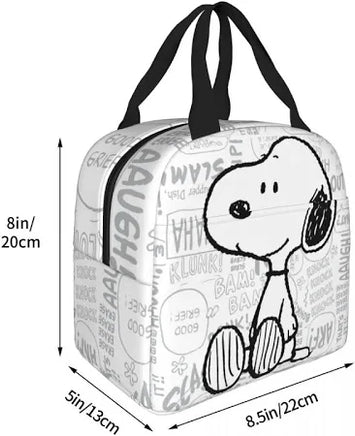 Snoopy Insulated Lunch Bag - snoopn4pnuts.com