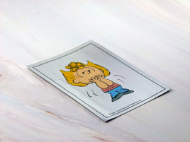 Peanuts Panini Foil Sticker - No. 263 (Light Bend On One Side)