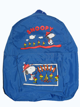 Snoopy Beagle Scout And Woodstock Scouts Backpack (New But Near Mint)
