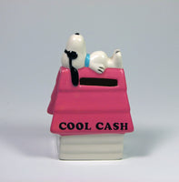 Snoopy Cool Cash Bank - Pink