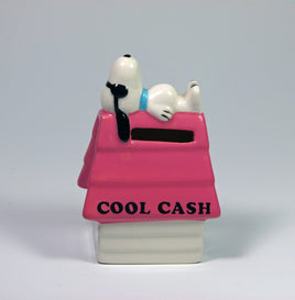 Snoopy Cool Cash Bank - Pink