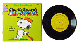 "Charlie Brown's All-Stars" Book And Record Set (NEAR MINT/Light Wear)