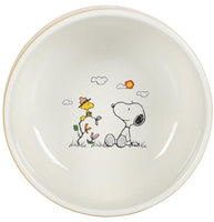 Snoopy Stoneware Bowl / Snack Dish - Watching Beauty Grow - snoopn4pnuts.com