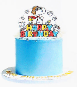 Peanuts Party Ware - Cake Topper (One - Time Use) - Matching Party Ware Sold Separately (Copy) - snoopn4pnuts.com