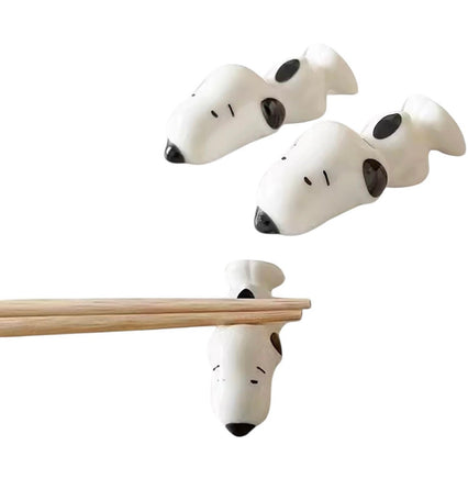 Snoopy Ceramic Chopsticks Holder Set - snoopn4pnuts.com
