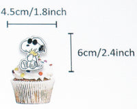 Peanuts 12 - Piece Party Cake Picks Set (Matching Party Ware Sold Separately) - snoopn4pnuts.com