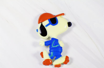 Snoopy Joe Cool Rollerskater Magnet - snoopn4pnuts.com