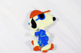 Snoopy Joe Cool Rollerskater Magnet