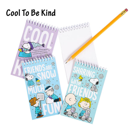 Snoopy Spiral Note Pad (Blank Pages) - Great Stocking Stuffers! (Sold Individually) - snoopn4pnuts.com