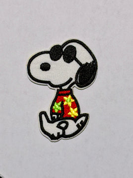 Snoopy Joe Cool Wearing Sweater Patch