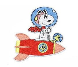 Snoopy Astronaut On Rocket Patch - snoopn4pnuts.com