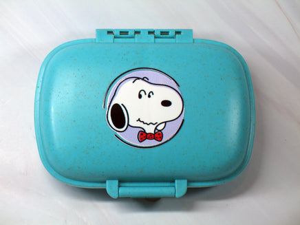 Peanuts Safe and Secure Pill Box With 8 Compartments - Perfect Size For Purse and Traveling! - snoopn4pnuts.com
