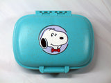 Peanuts Safe and Secure Pill Box With 8 Compartments - Perfect Size For Purse and Traveling!