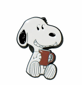 Snoopy Enamel Pin - Coffee Break - snoopn4pnuts.com