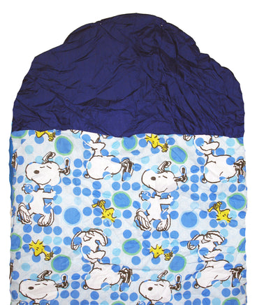 Snoopy Sleeping Bag With Plush Pillow - snoopn4pnuts.com