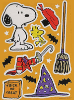 "Make - A - Snoopy" Halloween Glossy Sticker Sheet - Great For Scrapbooking! - snoopn4pnuts.com