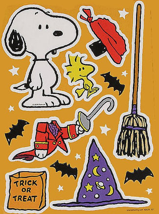 "Make - A - Snoopy" Halloween Glossy Sticker Sheet - Great For Scrapbooking! - snoopn4pnuts.com