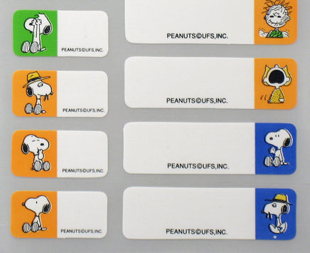 Snoopy Index (Labeling) Stickers - snoopn4pnuts.com