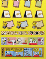 Snoopy Kraft Colored Sticker Set - snoopn4pnuts.com