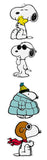 Snoopy Personas Wall Decor (Sold Separately)