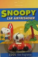 Snoopy Joe Cool 3-D Car Air Freshener - Red