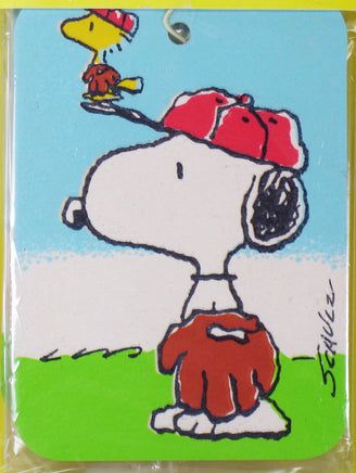 Snoopy Baseball Player Air Freshener - snoopn4pnuts.com