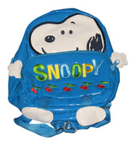 Kids Small Snoopy Glossy Vinyl Backpack With Dangling Legs