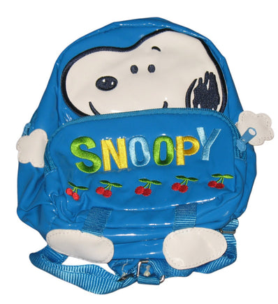 Kids Small Snoopy Glossy Vinyl Backpack With Dangling Legs - snoopn4pnuts.com