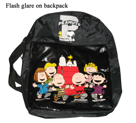 Kids Snoopy Backpack With Glossy Vinyl - Covered Front - snoopn4pnuts.com
