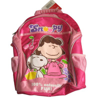 Kids Snoopy and Lucy Backpack - 100% Naturally Fun! - snoopn4pnuts.com