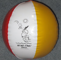 Met Life Snoopy Beach Ball
