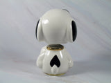 Snoopy Joe Cool Imported Porcelain Bobblehead With Gold Plated Collar (New But Near Mint)