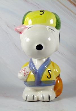 Snoopy Imported Ceramic Bobblehead - Baseball - snoopn4pnuts.com