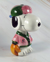 Snoopy Imported Ceramic Bobblehead - Baseball (New But Near Mint) - snoopn4pnuts.com