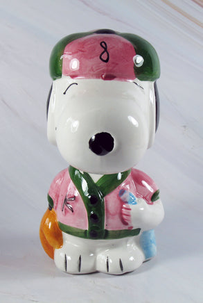 Snoopy Imported Ceramic Bobblehead - Baseball (New But Near Mint) - snoopn4pnuts.com