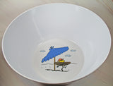 Snoopy Surfer Large Melamine Bowl - Great For Picnics!