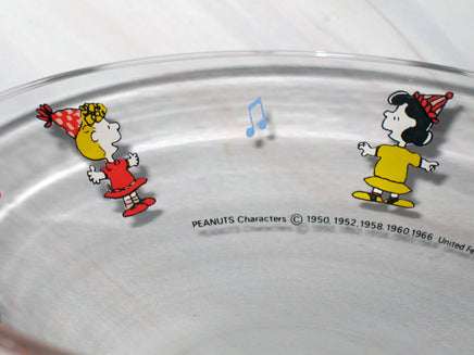 40th Anniversary Peanuts 2 - Piece Glass Dish Set - RARE! - snoopn4pnuts.com