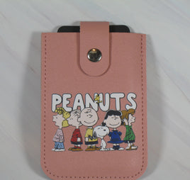 Peanuts Leather Credit Card Holder - Peanuts Gang - snoopn4pnuts.com