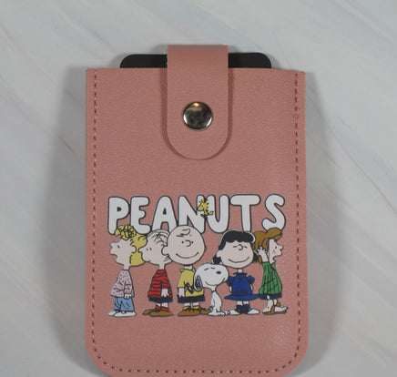 Peanuts Leather Credit Card Holder - Peanuts Gang - snoopn4pnuts.com
