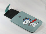 Peanuts Leather Credit Card Holder - Flying Ace