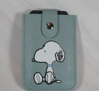 Peanuts Leather Credit Card Holder - Snoopy Sitting - snoopn4pnuts.com