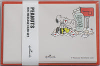 Peanuts Mini Blank Note Cards Set