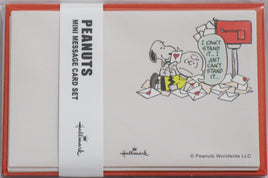 Peanuts Mini Blank Note Cards Set - snoopn4pnuts.com