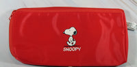Peanuts Nylon Pencil Bag With Clear Vinyl Front - snoopn4pnuts.com