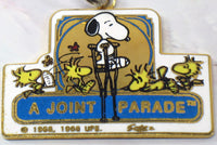 Snoopy Metal Pendant - A Joint Parade    RARE!