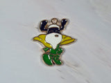 Masked Snoopy Enamel Charm