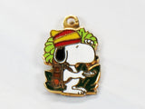 Snoopy Explorer Cloisonne Charm