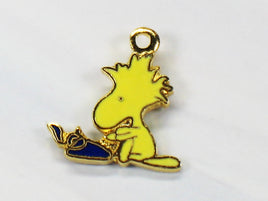 Woodstock Typing Cloisonne Charm - snoopn4pnuts.com