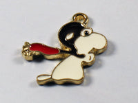 Snoopy Flying Ace Enamel Charm