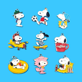 Snoopy Activities Enamel Lightweight Charm